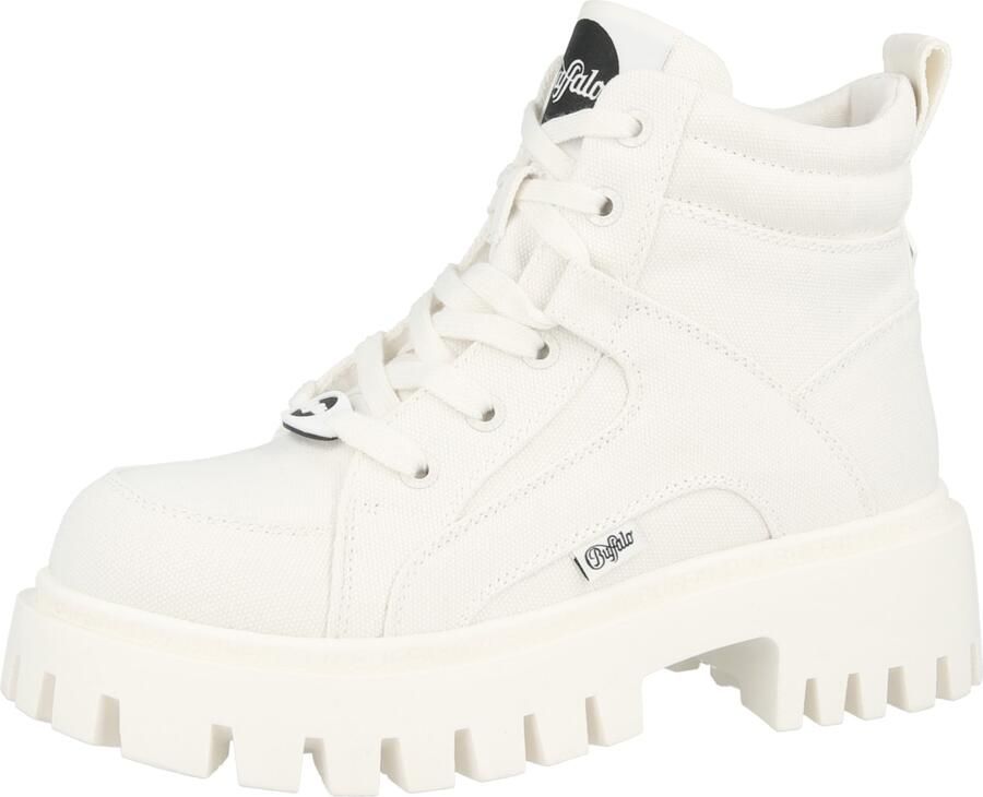 BUFFALO Veterlaarsjes 'ZANOS' wit