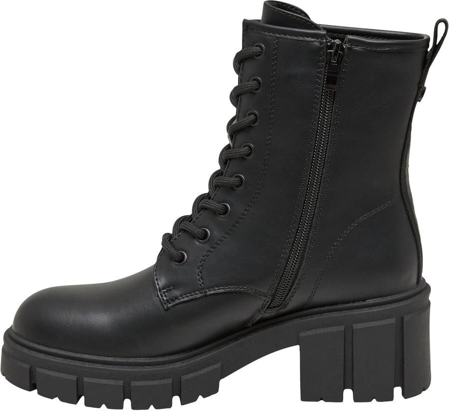 BUFFALO Veterlaarsjes 'Zora' zwart