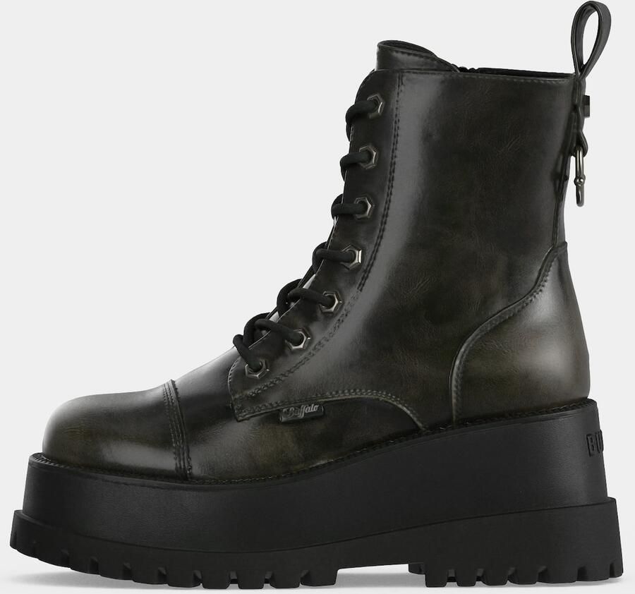BUFFALO Veterlaarsjes zwart