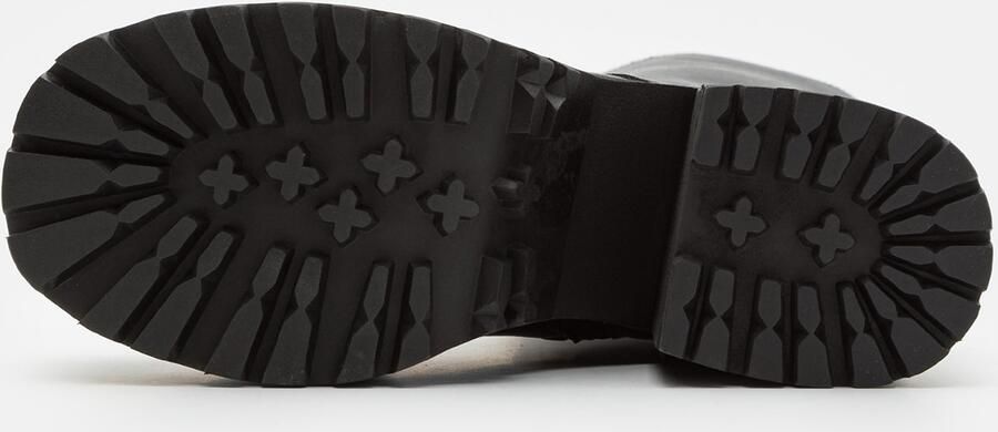 Buffalo Hi Nappa Veterschoenen Vegan Laarzen voor Dames Black - Foto 4