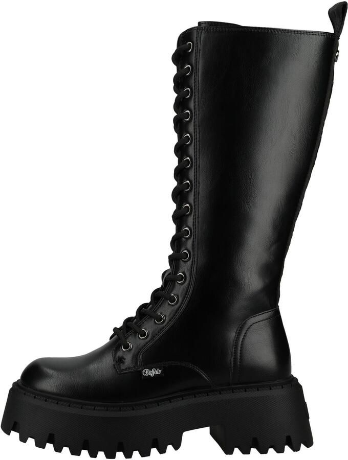 Buffalo dameslaarzen Aspen Lace Up Hi zwart - Foto 3