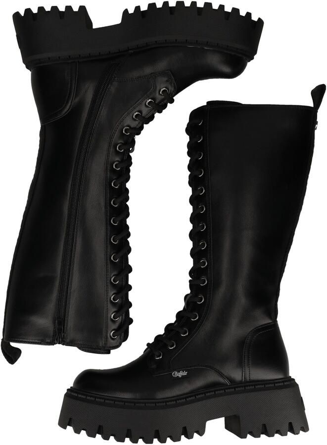 Buffalo dameslaarzen Aspen Lace Up Hi zwart - Foto 4