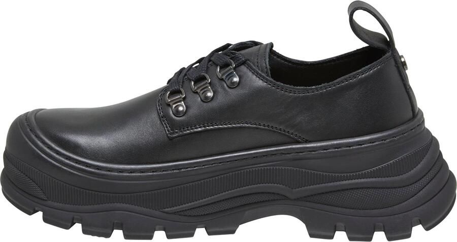 BUFFALO Veterschoen zwart