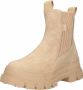 Buffalo Aspha Chelsea Dames Schoenen Beige Maat: 37 PU Foot Locker - Thumbnail 2