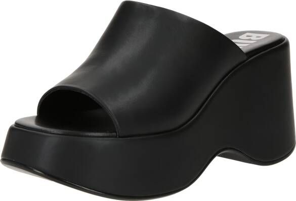 Buffalo Slippers Joy Mule in zwart