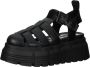 Buffalo Vrouwensandalen van veganistisch nappa Ava Fisher Zwart Dames - Thumbnail 5