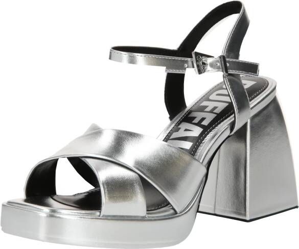 Buffalo Pumps & high heels Bella Cross in zilver