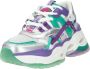 Buffalo Triplet Hollow Sneakers Laag Zilverkleur - Thumbnail 5