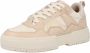 Buffalo Stijlvolle Sneakers voor Vrouwen Beige Dames - Thumbnail 5