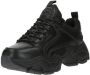 Buffalo Plateausneakers BINARY lage schoen veterschoen chunky sneaker in monochrome uitstraling - Thumbnail 2