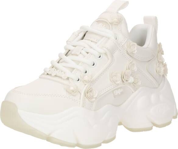 BUFFALO Sneakers laag 'Binary Rose' natuurwit