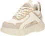 Buffalo Platform Sneakers Beige Dames - Thumbnail 4