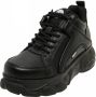 Buffalo Plateausneakers Corin veterschoen vrijetijdsschoen ugly sneaker met typische plateausool - Thumbnail 5