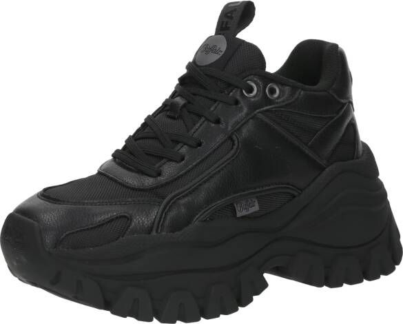 Buffalo Sneakers Lola Lace Up Lo Hike in zwart