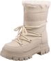 Buffalo Boots & laarzen Aspha Blizzard 2 in beige - Thumbnail 3