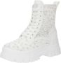 Buffalo dames veterboot Aspha RLD Bloom wit - Thumbnail 3