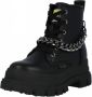 Buffalo Boot With Chain Veterschoenen Hoog zwart - Thumbnail 3