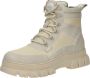 Buffalo Veterschoenen NOVA COM VEGAN enkellaars high top sneaker plateau hak met memory foam - Thumbnail 2