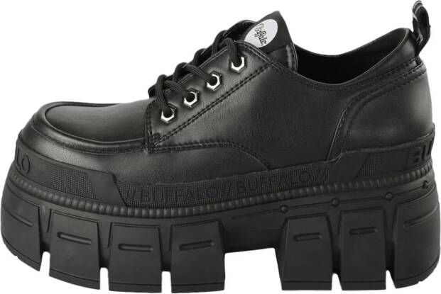 Buffalo GOSPHER LACE UP CS Dames Bikerlaars zwart - Foto 2