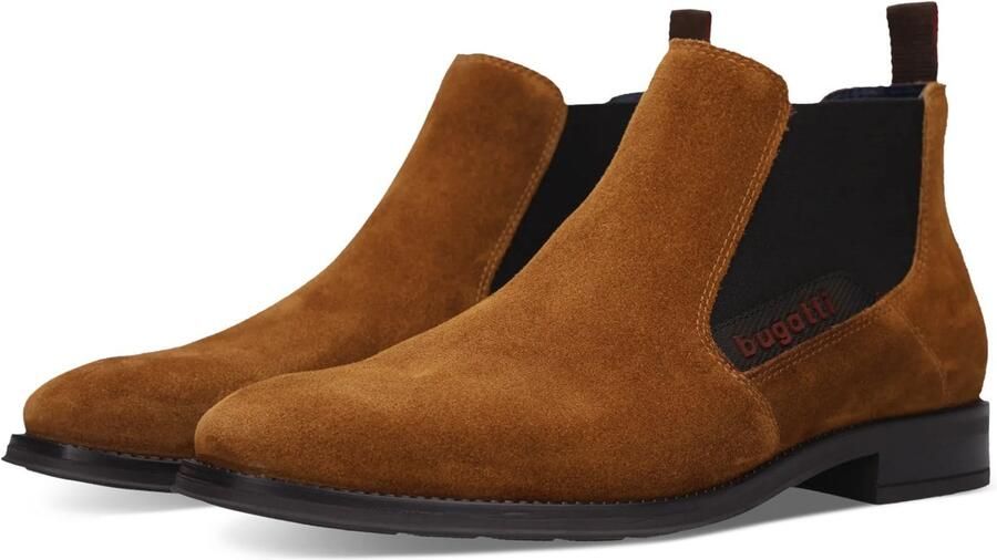 Bugatti Chelsea boots cognac zwart - Foto 4