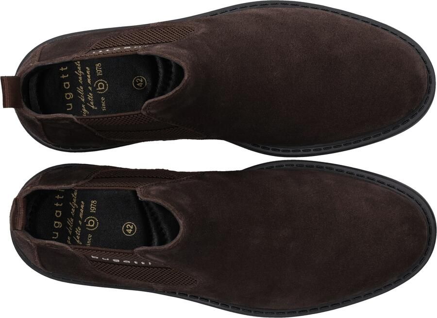 Bugatti Chelsea boots donkerbruin - Foto 2