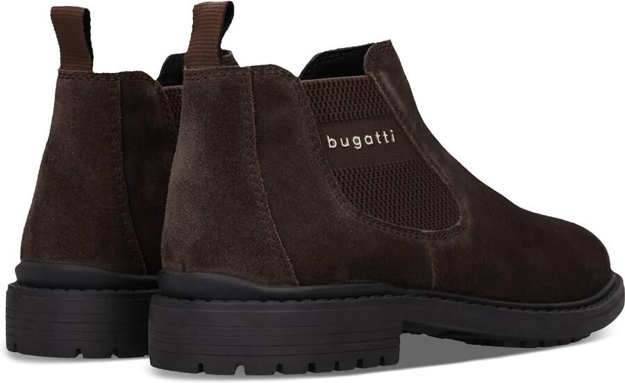 Bugatti Chelsea boots donkerbruin - Foto 3