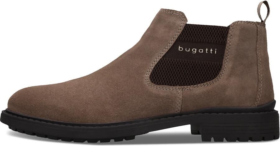 Bugatti Chelsea boots donkerbruin taupe - Foto 5