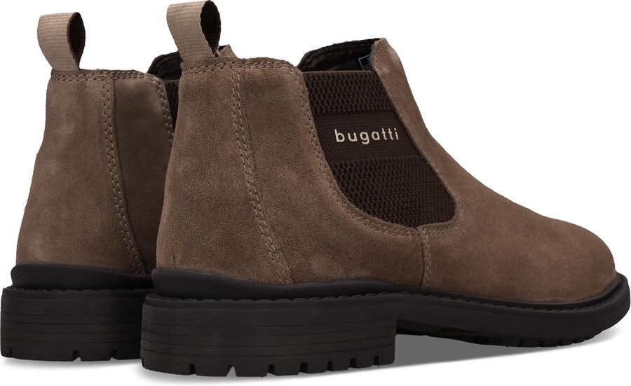 Bugatti Chelsea boots donkerbruin taupe - Foto 3