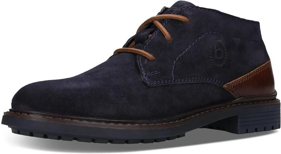 Bugatti Chukka Boots navy bruin - Foto 3