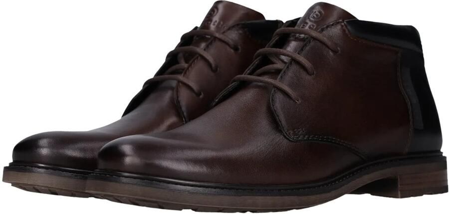 Bugatti leren heren veterschoenen bruin - Foto 5
