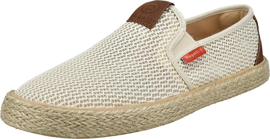 Bugatti Espadrilles crème sand chocoladebruin - Foto 7