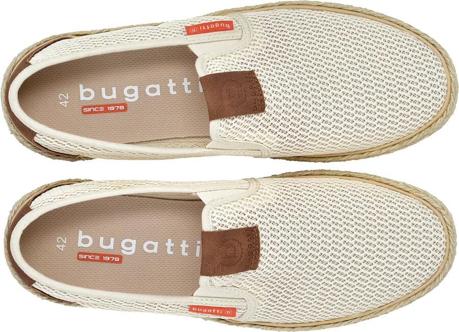 Bugatti Espadrilles crème sand chocoladebruin - Foto 8