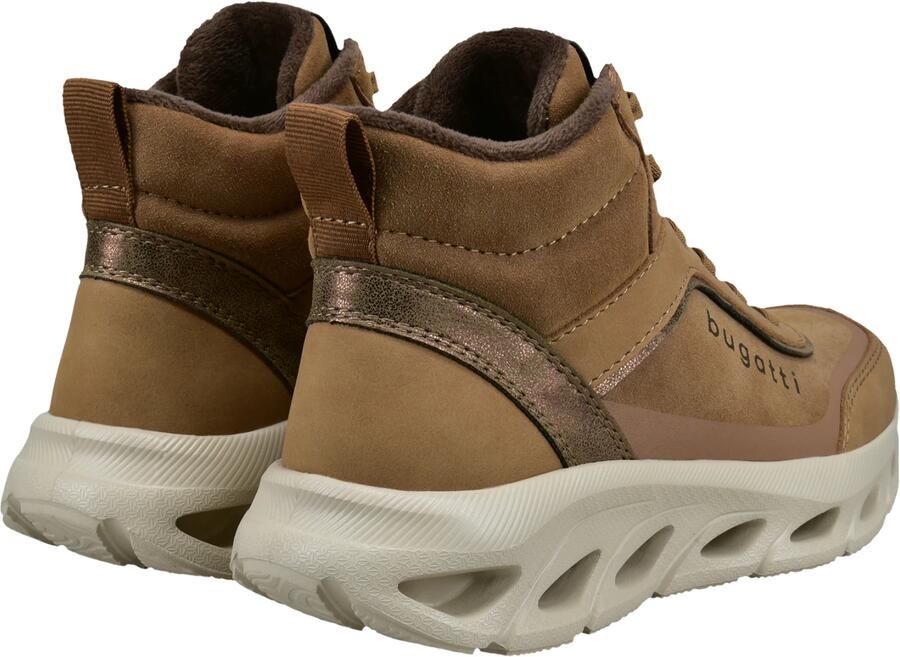 Bugatti Sneakers hoog camel olijfgroen - Foto 3