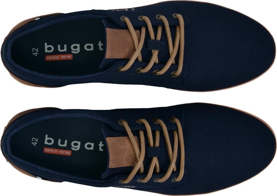 Bugatti Sneakers laag 'AFH' donkerblauw bruin - Foto 2