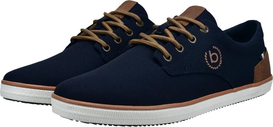 Bugatti Sneakers laag 'AFH' donkerblauw bruin - Foto 4