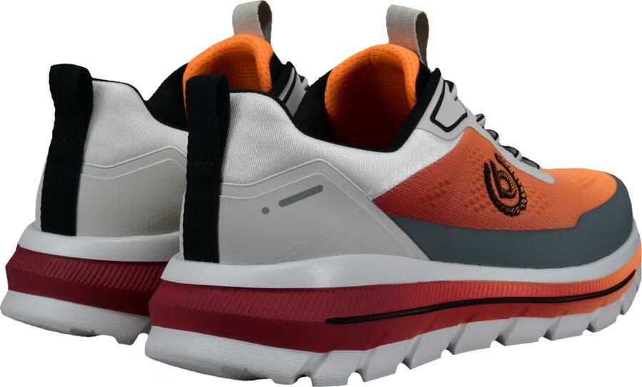 Bugatti Sneakers laag antraciet lichtgrijs donkeroranje - Foto 11