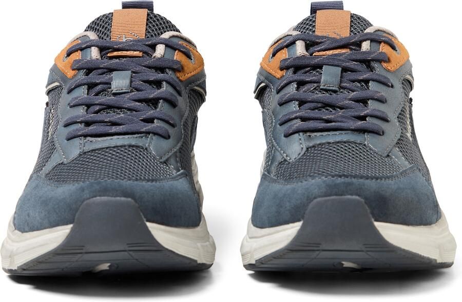 Bugatti Sneakers laag 'AWR' beige marine oranje - Foto 2