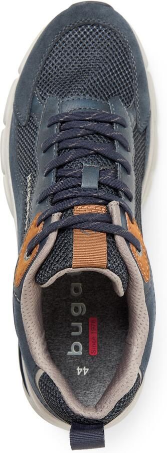 Bugatti Sneakers laag 'AWR' beige marine oranje - Foto 4