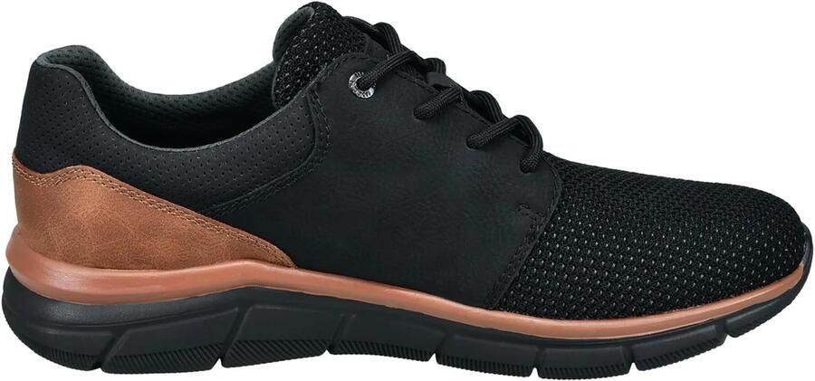 Bugatti Sneakers vrijetijdsschoen veterschoen lage schoen met zijlogo-icoon