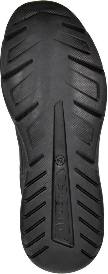Bugatti Sneakers met sleehak vrijetijdsschoen halfhoge schoen veterschoen met zijdelingse logo-icoon - Foto 6