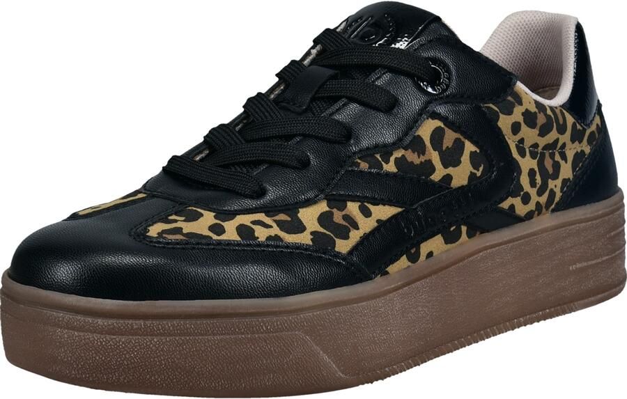 Bugatti Sneakers laag beige bruin zwart