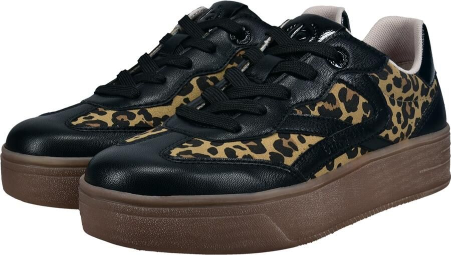 Bugatti Sneakers laag beige bruin zwart - Foto 4