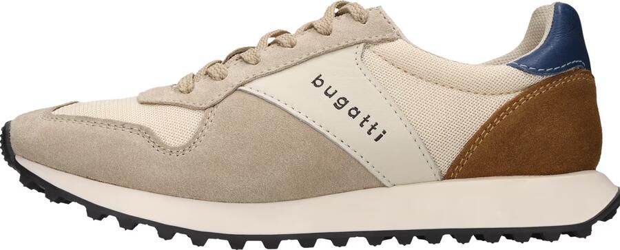 Bugatti Sneakers laag beige lichtbeige blauw bruin - Foto 5