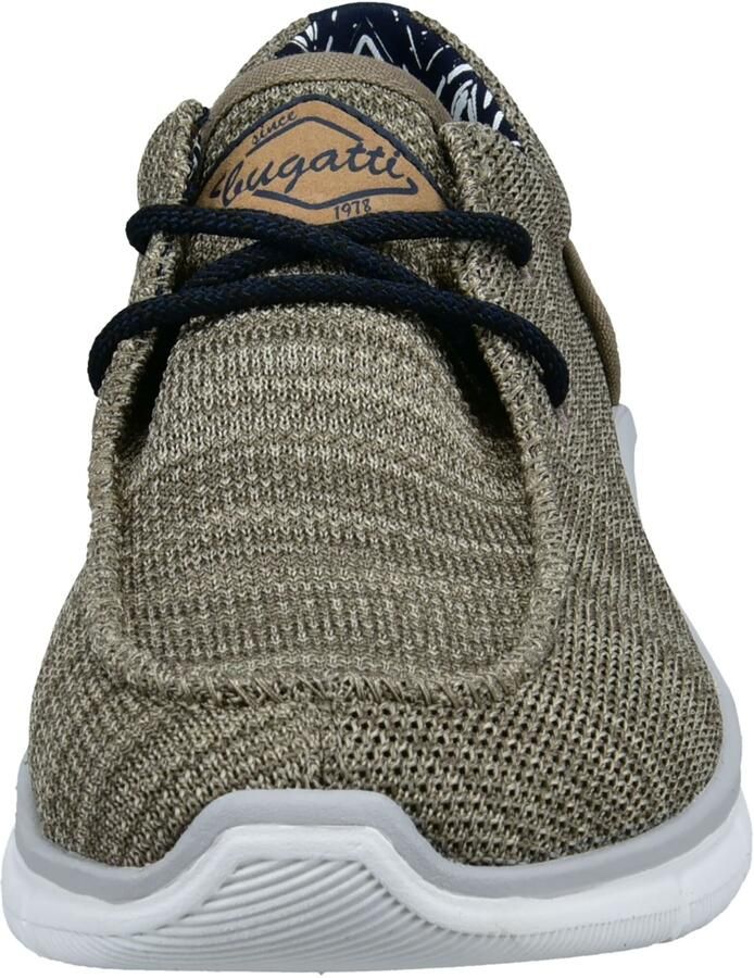 Bugatti Sneakers laag beige navy groen wit - Foto 2