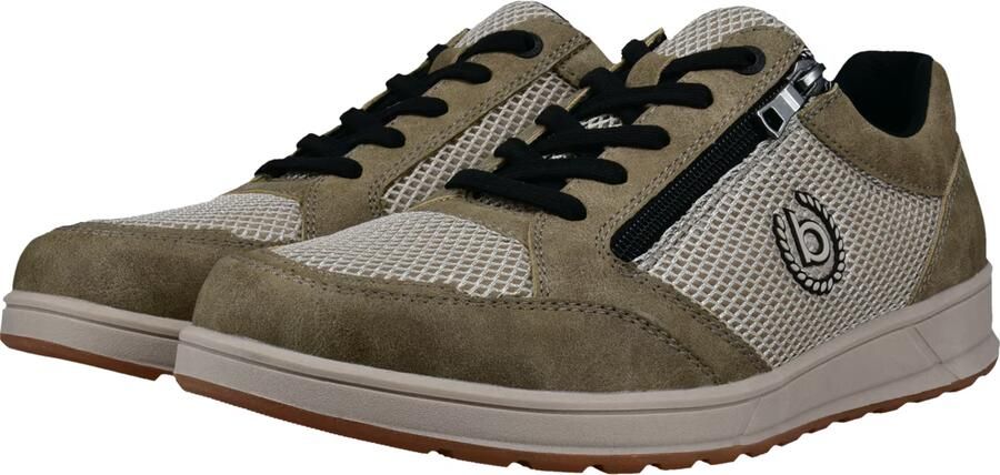Bugatti Sneakers laag beige olijfgroen - Foto 7