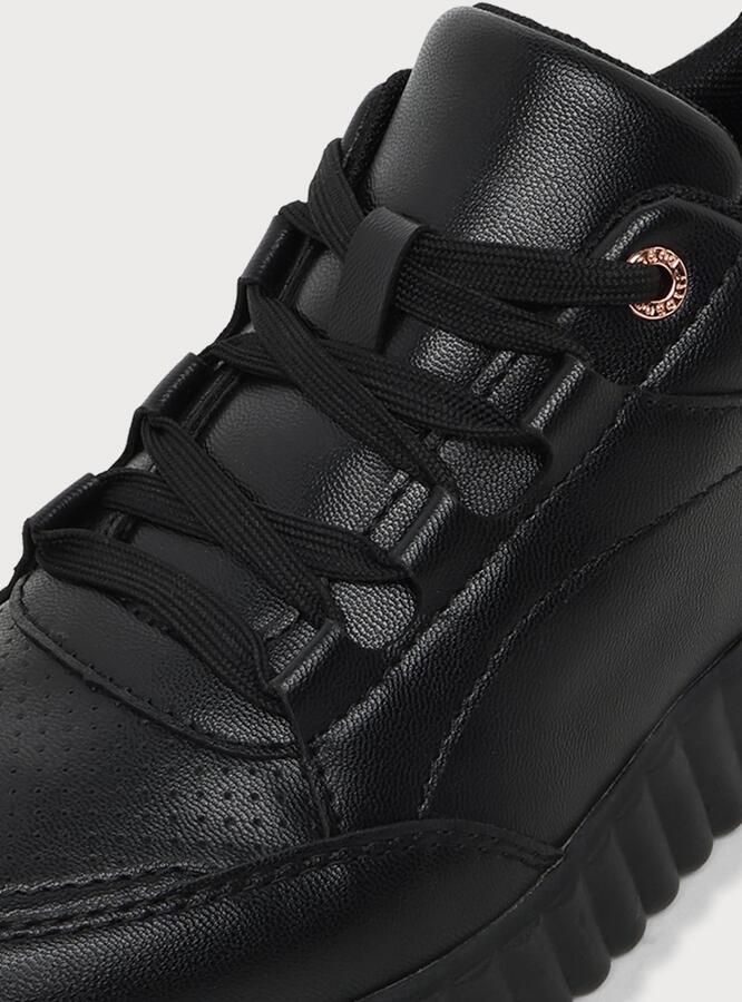 Bugatti Sneakers laag brokaat goud zwart - Foto 3