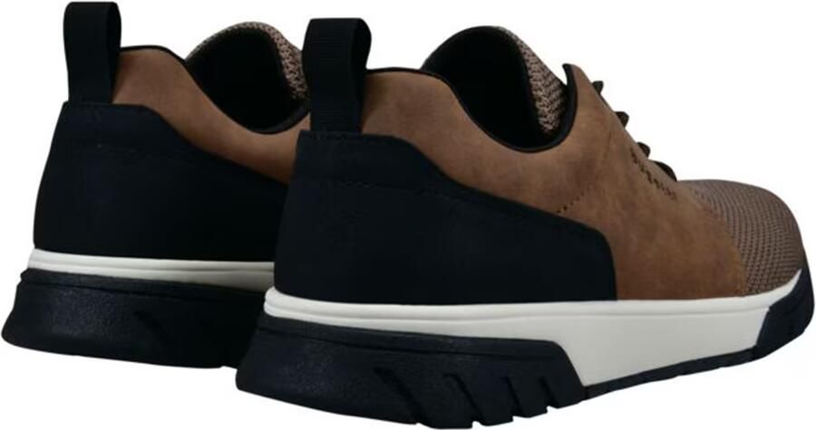 Bugatti Sneakers laag bruin brokaat zwart - Foto 4
