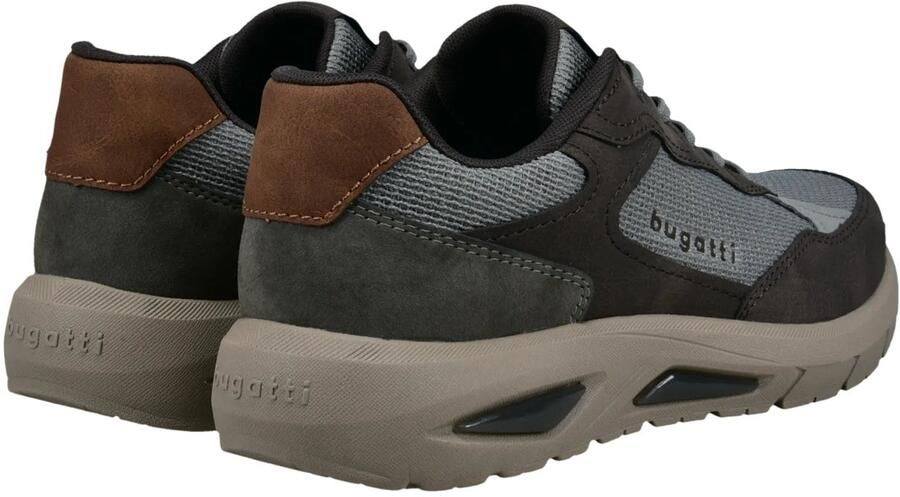 Bugatti Sneakers laag bruin grijs - Foto 4