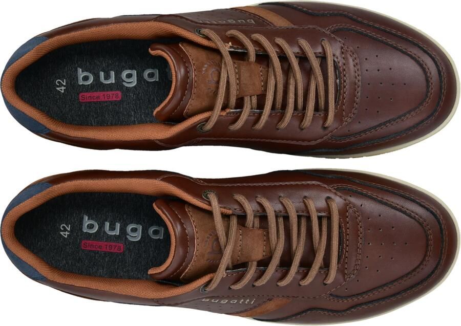 Bugatti Sneakers laag bruin - Foto 2