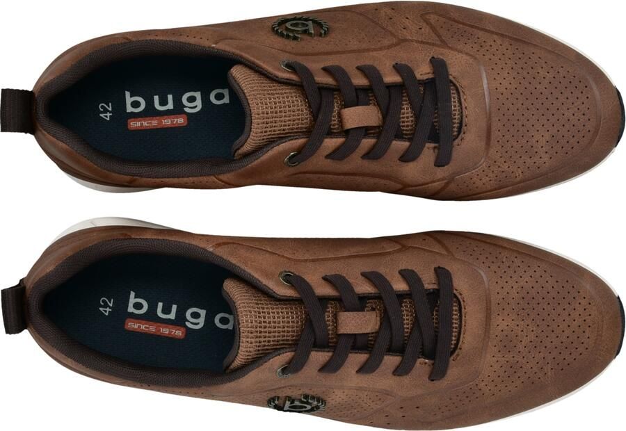 Bugatti Sneakers laag bruin - Foto 2